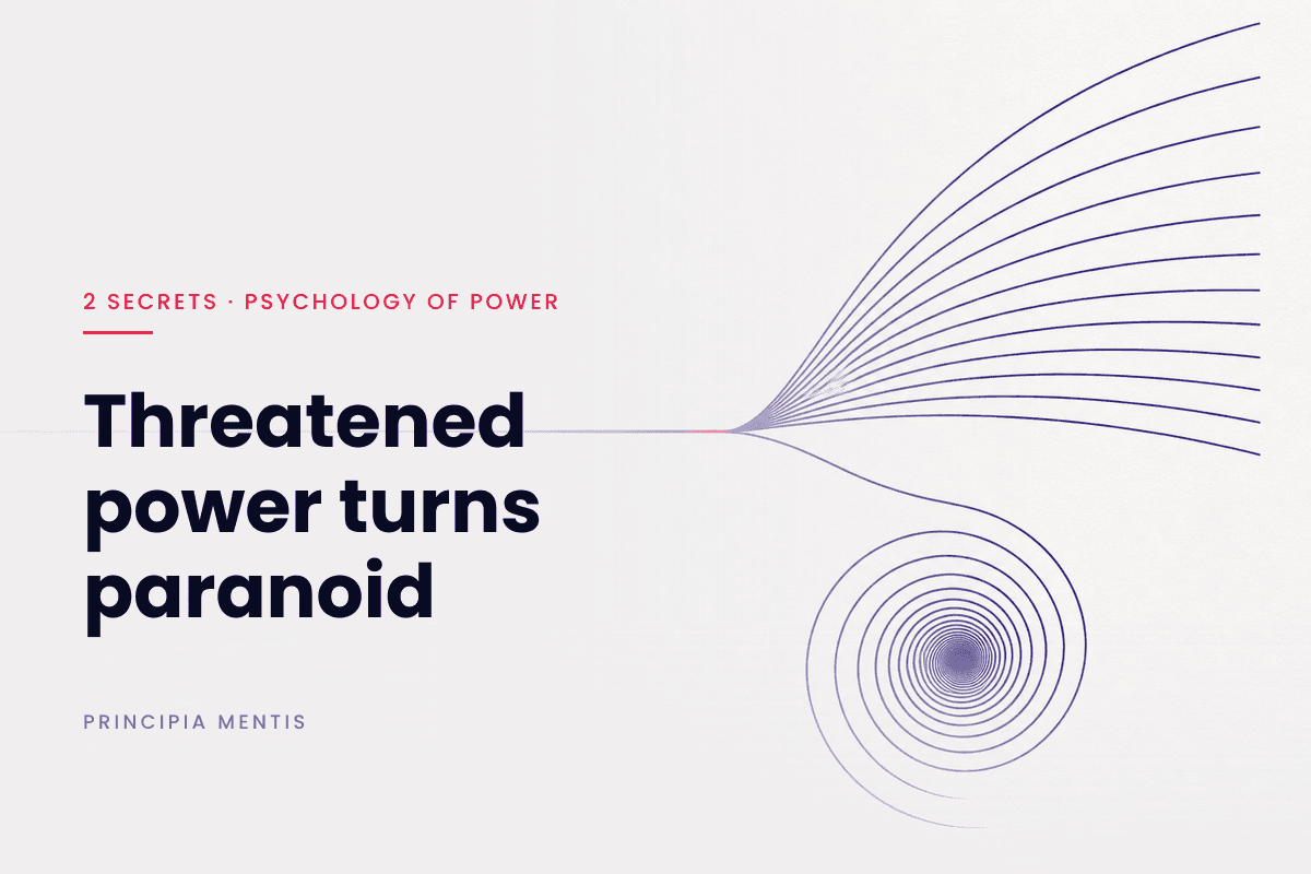 Threatened Power's 2 Dangerous Secrets 2 Threatened Power’s 2 Dangerous Secrets